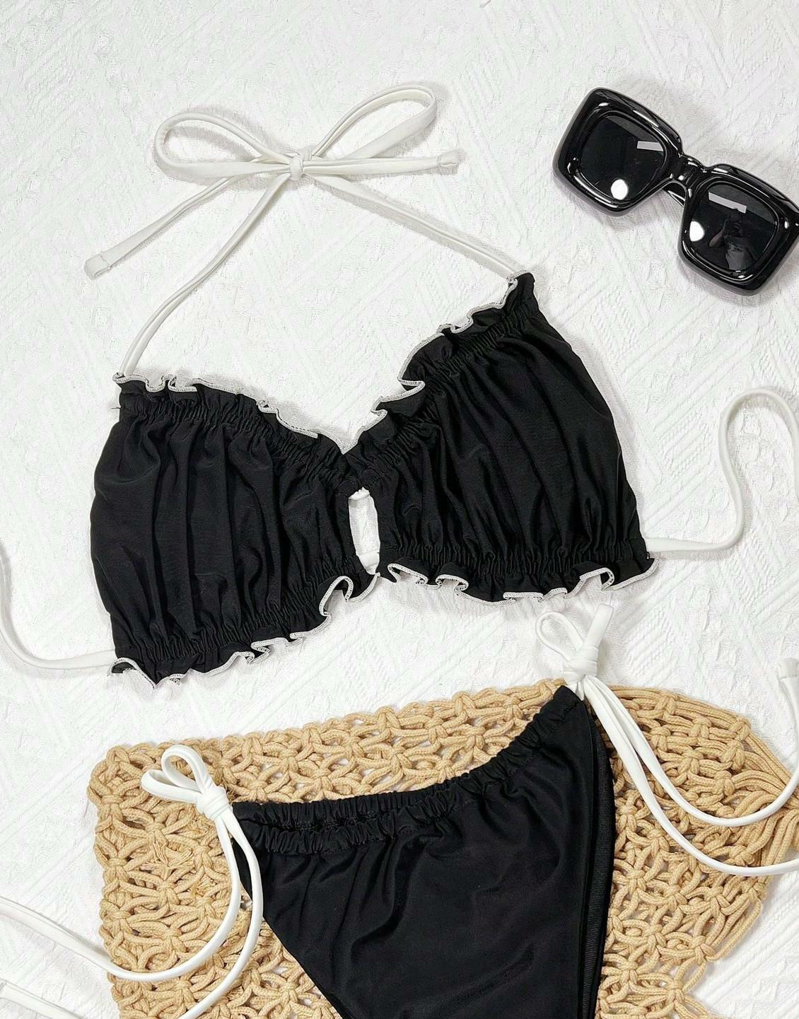 góra od bikini wiązanie