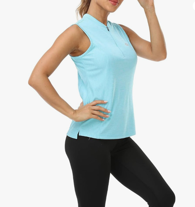 NIEBIESKI TOP Sportowy