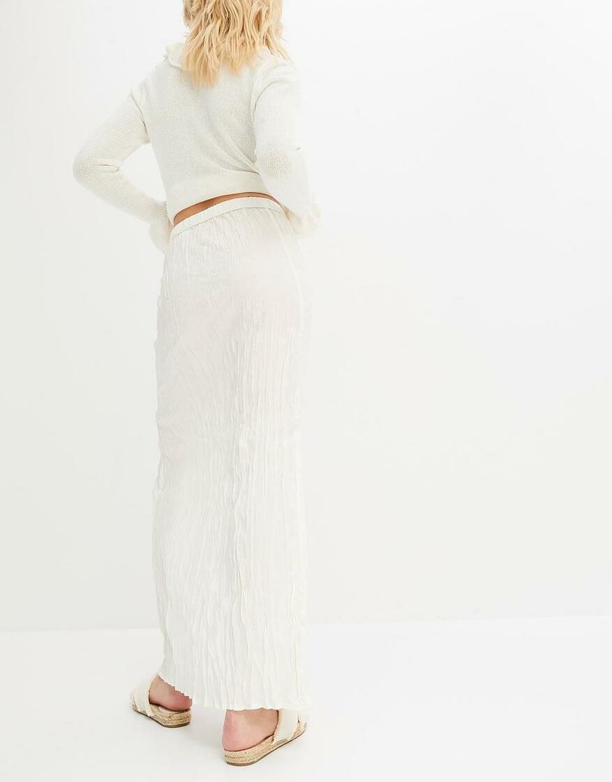 SPÓDNICA MAXI Z WISKOZY PLUS SIZE