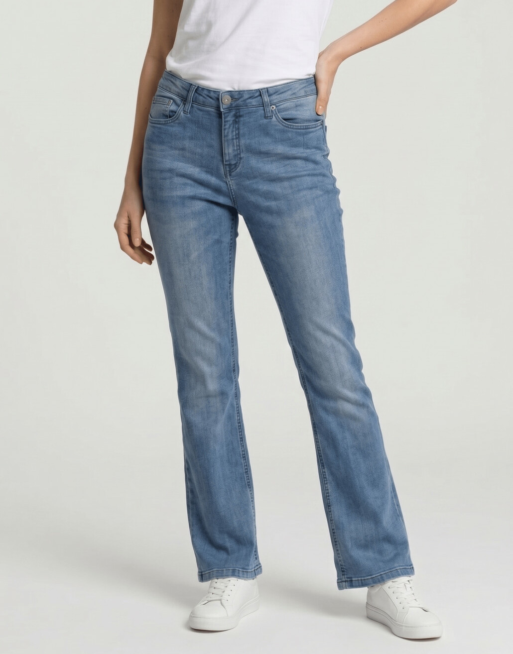 spodnie jeans dzwony