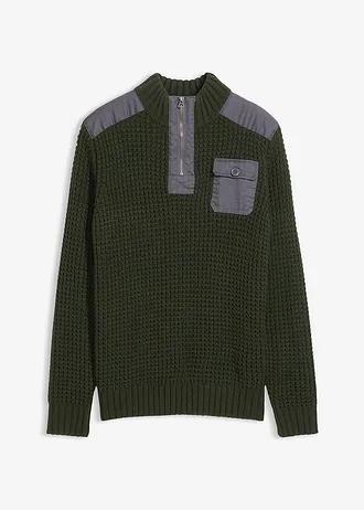 SWETER ZE STÓJKĄ MESKI