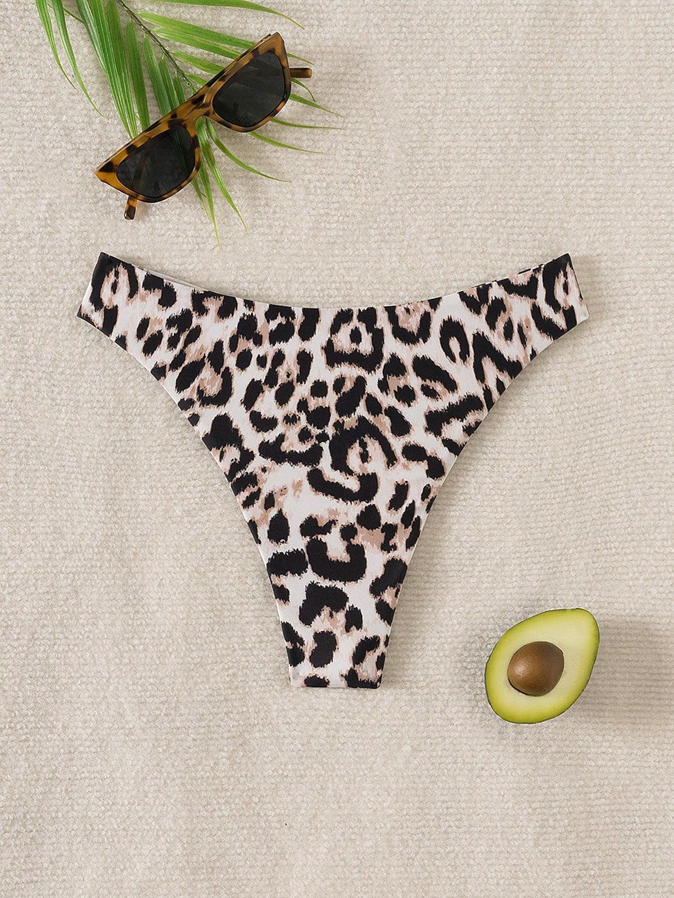 DÓŁ OD BIKINI animal print 