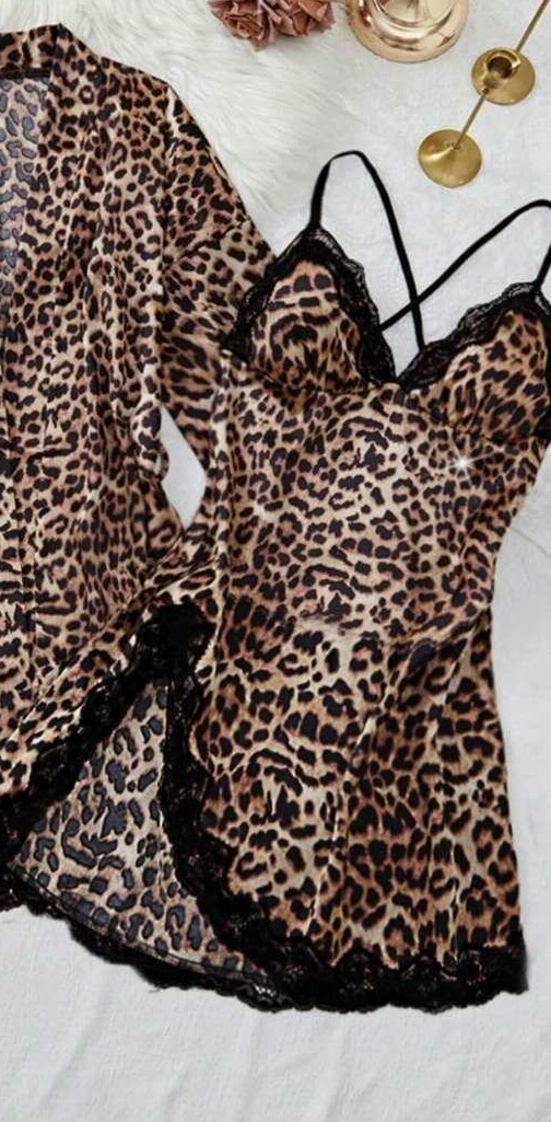KOSZULA NOCNA ANIMAL PRINT