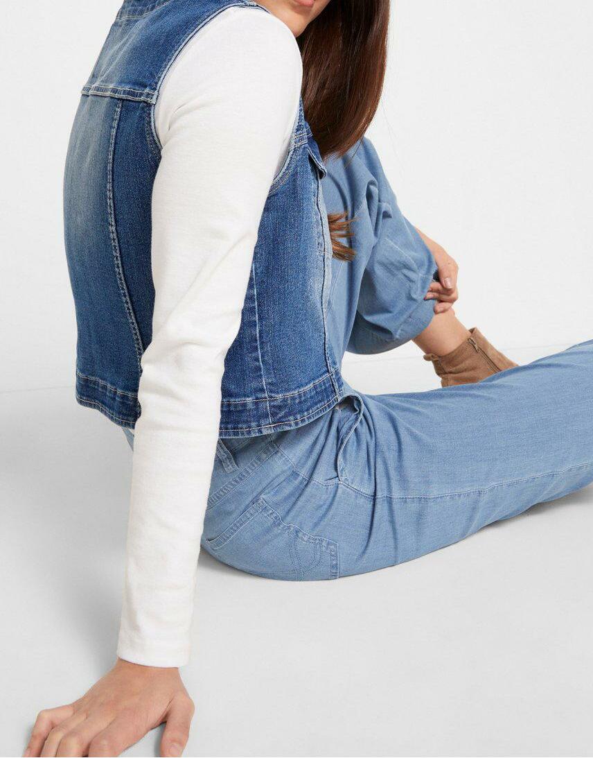 KAMIZELKA DAMSKA PLUS SIZE Z GUZIKAMI