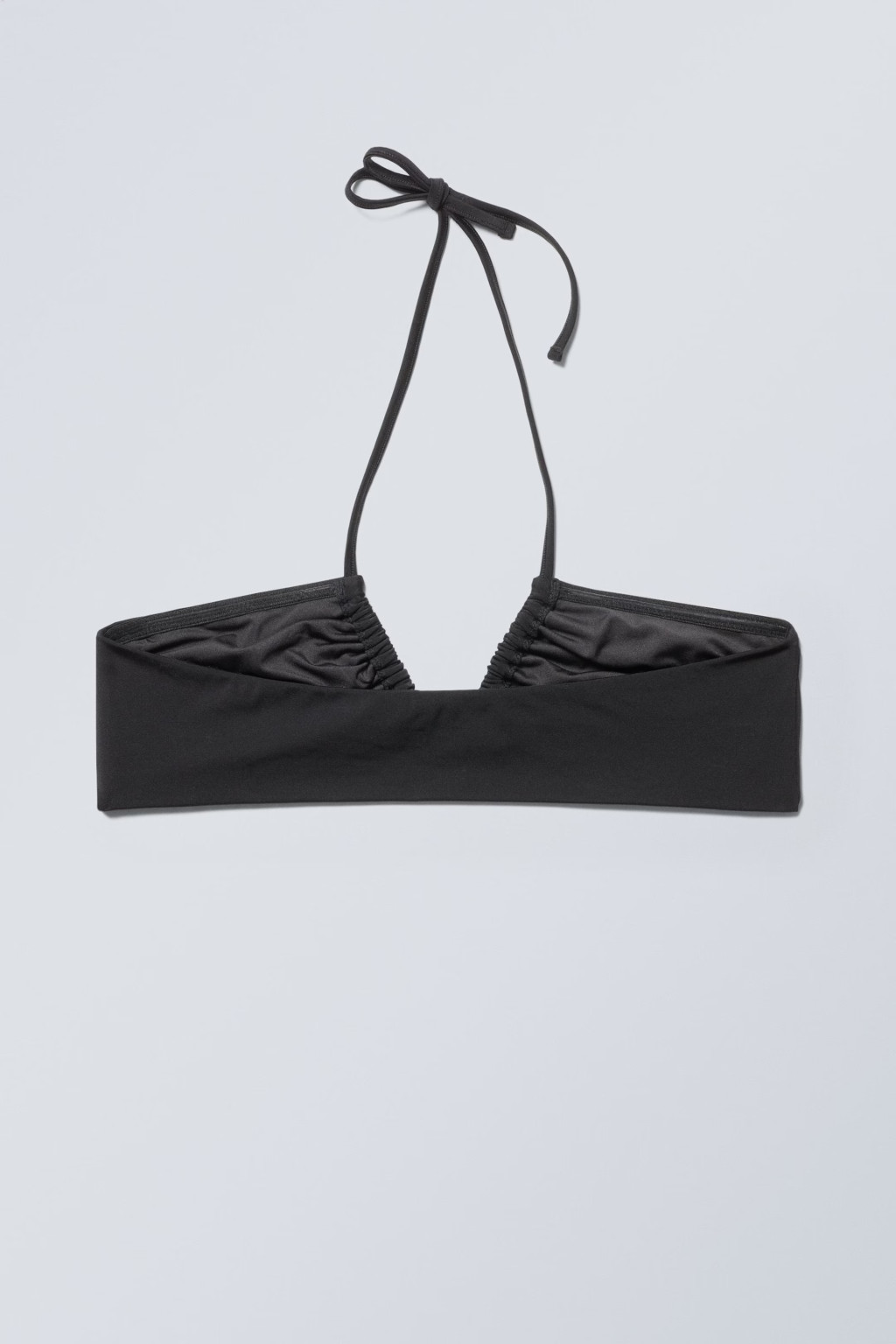 CZARNA GÓRA OD BIKINI WIĄZANIE