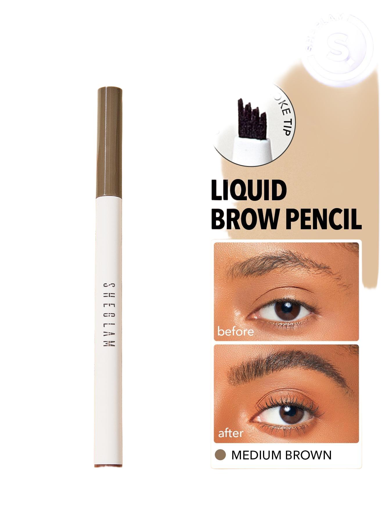 pisak do brwi medium brown