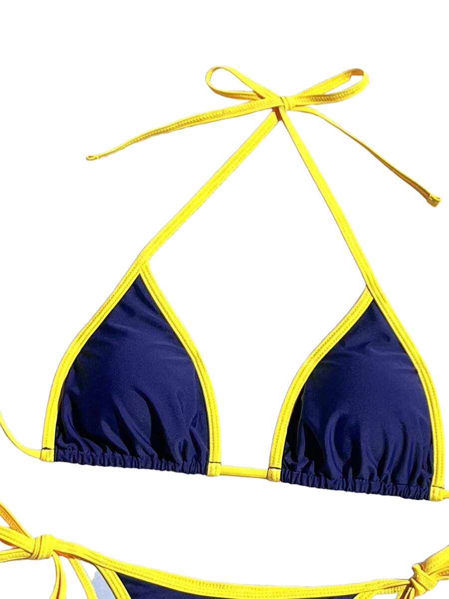 BIUSTONOSZ OD BIKINI WIĄZANY
