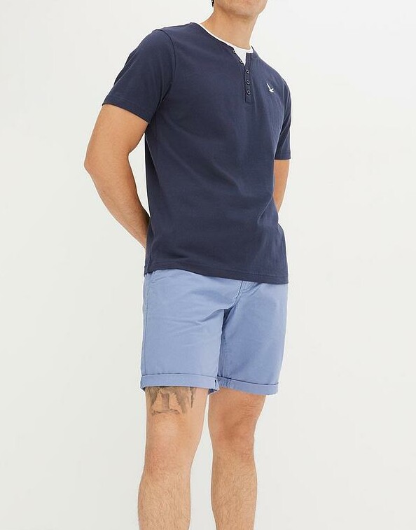 BAWEŁNIANY T-SHIRT MĘSKI