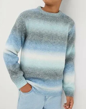 sweter dzianinowy chłopięcy