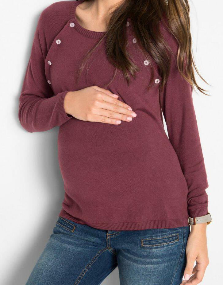 SWETER CIĄŻOWY I DO KARMIENIA