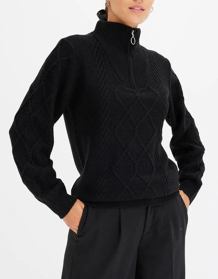 SWETER DAMSKI Z GOLFEM