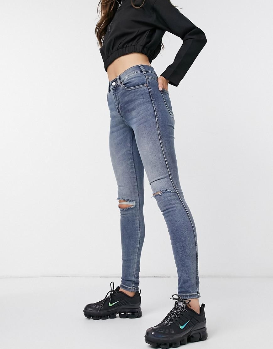 NIEBIESKIE SPODNIE JEANS
