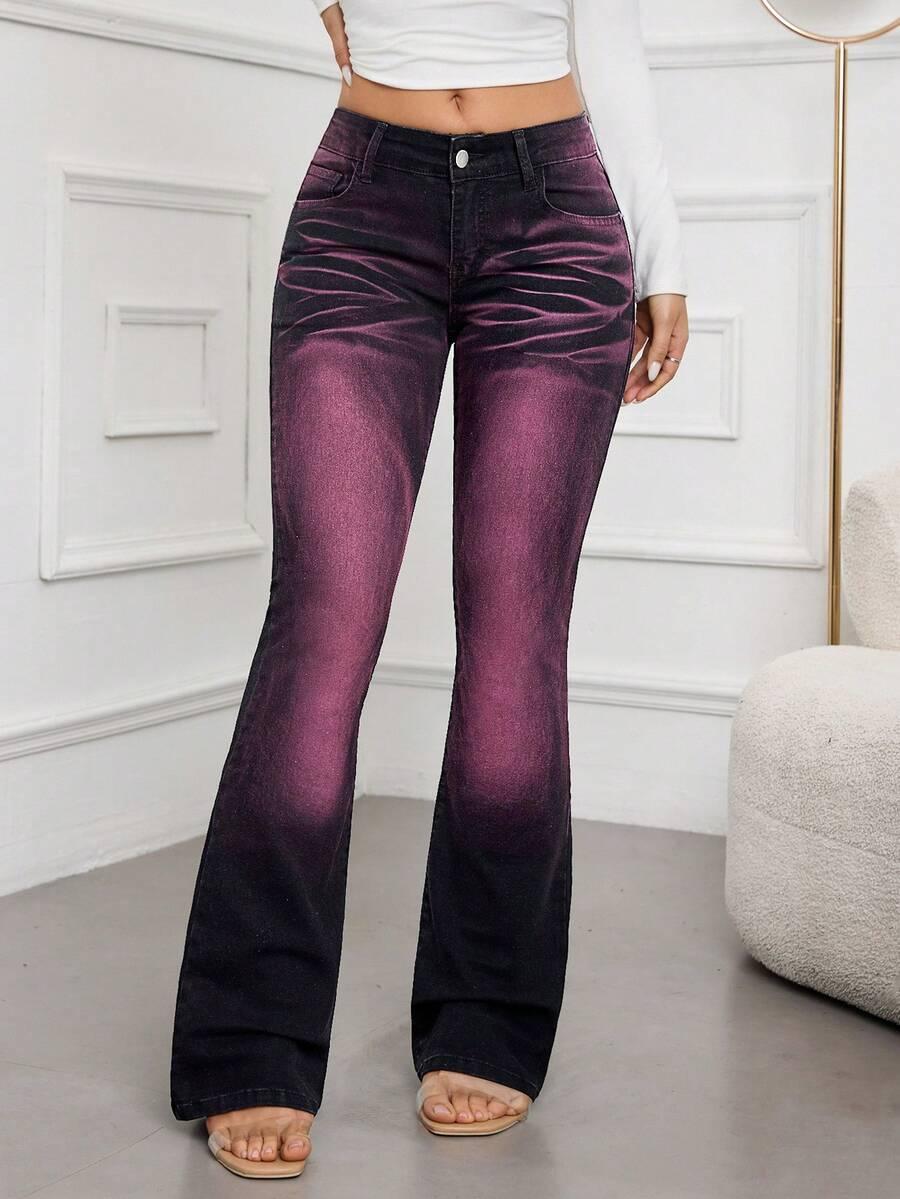 SPODNIE JEANS WYSOKI STAN