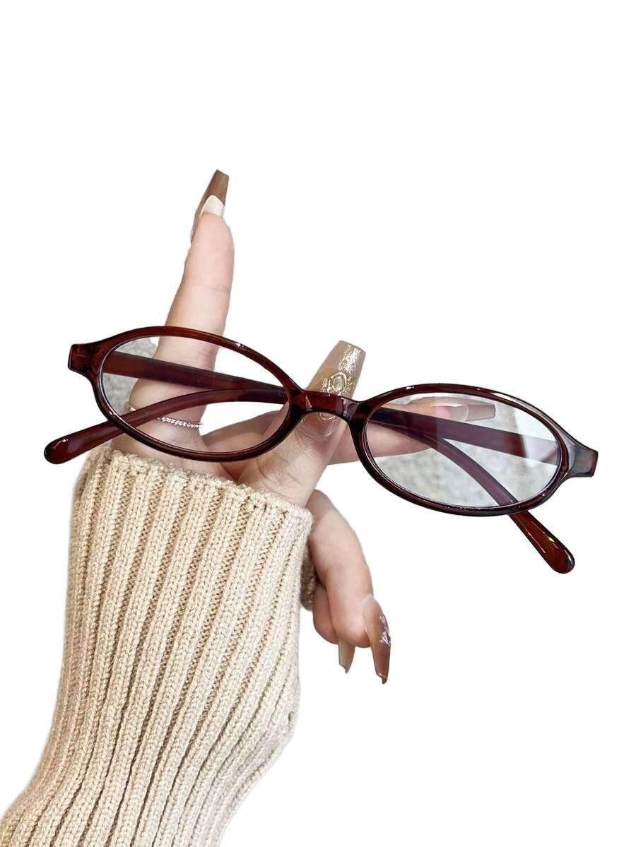 brązowe okulary zerówki