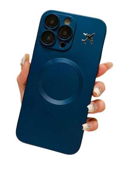 NIEBIESKIE ETUI NA TELEFON IPHONE 15