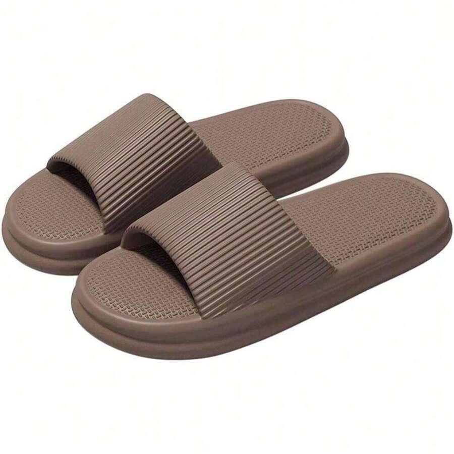 BRĄZOWE KLAPKI CASUAL