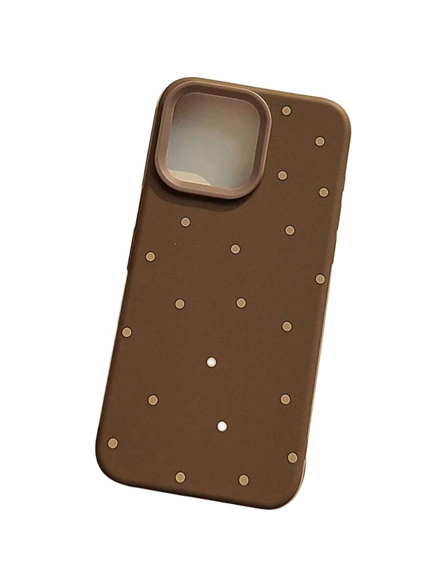 BRĄZOWE ETUI NA TELEFON IPHONE xr