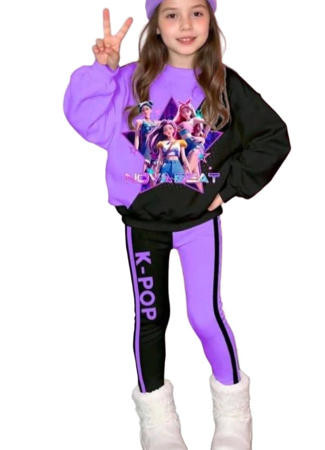 BLUZA LEGGINSY KOMPLET K-POP