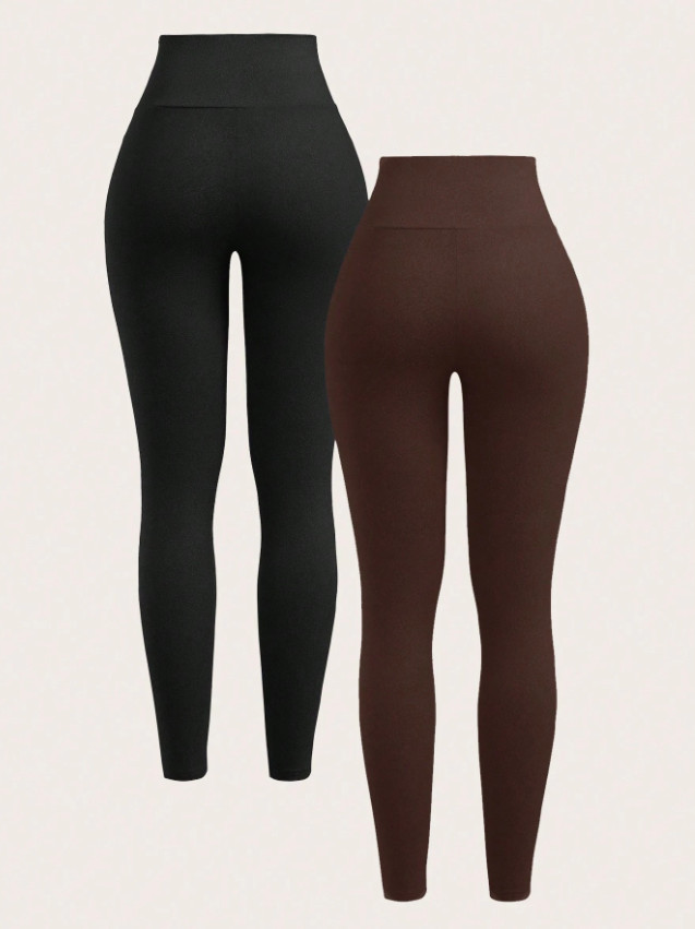 LEGGINSY WYSOKI STAN 2-PACK
