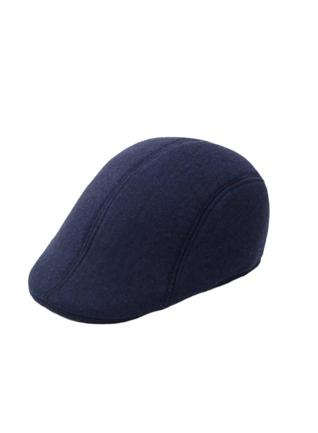 granatowy beret casual