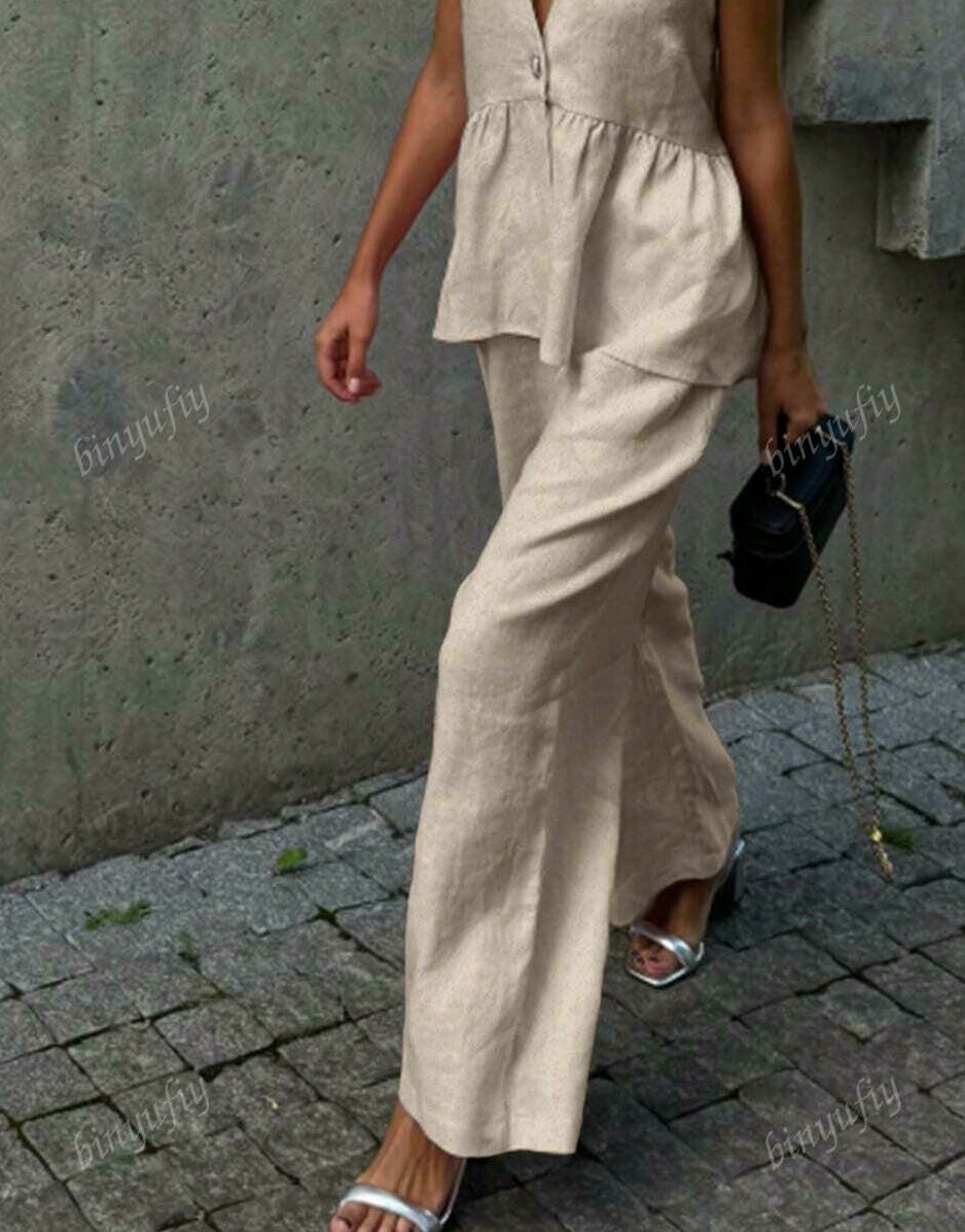 BEŻOWE SPODNIE CASUAL