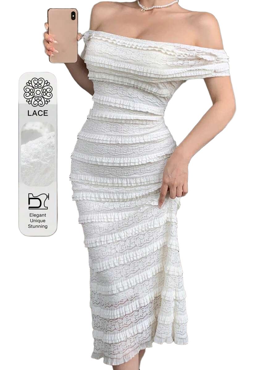 SUKIENKA BOHO MAXI Z ODKRYTYMI RAMIONAMI