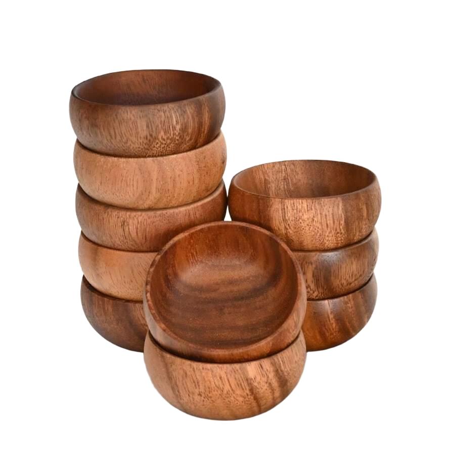 brązowe miseczki 8-pack