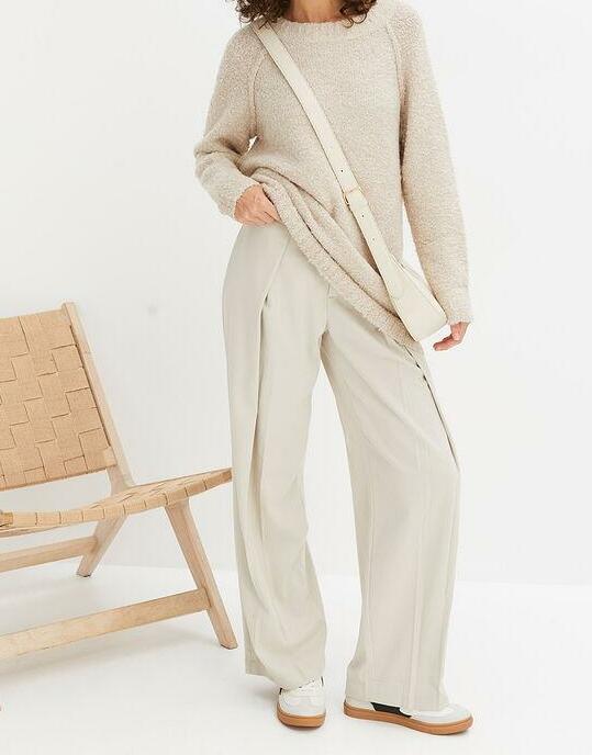 SWETER Z DZIANINY BARANKA