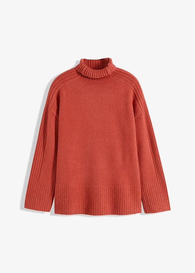 SWETER DAMSKI Z GOLFEM