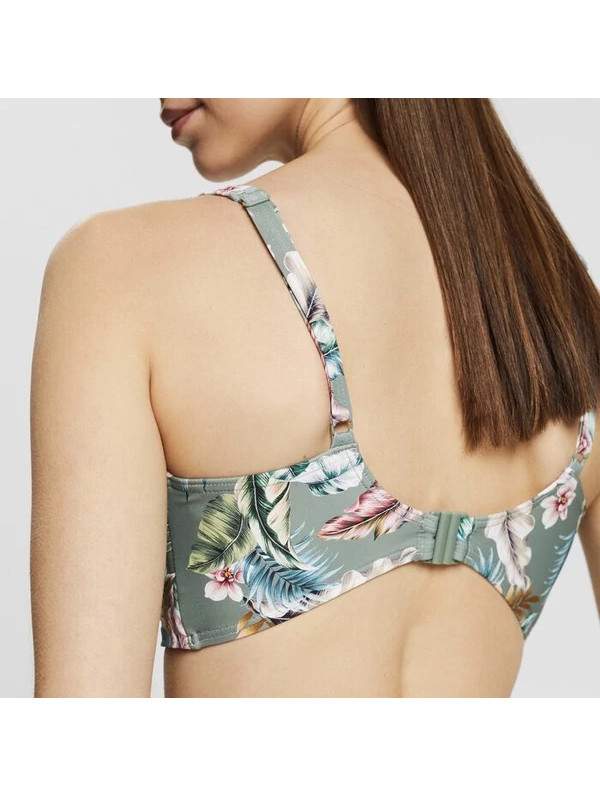 GÓRA OD BIKINI tropical print