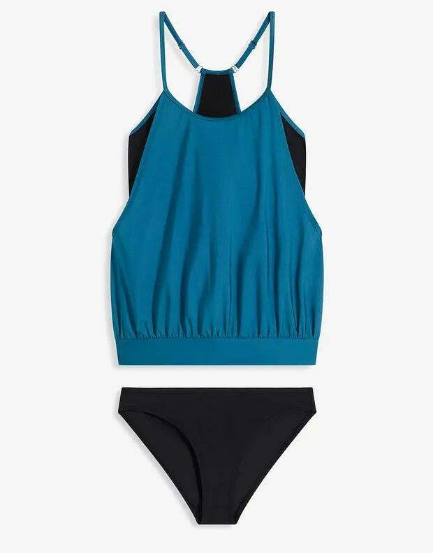 TANKINI DWUCZĘŚCIOWE NA RAMIĄCZKACH