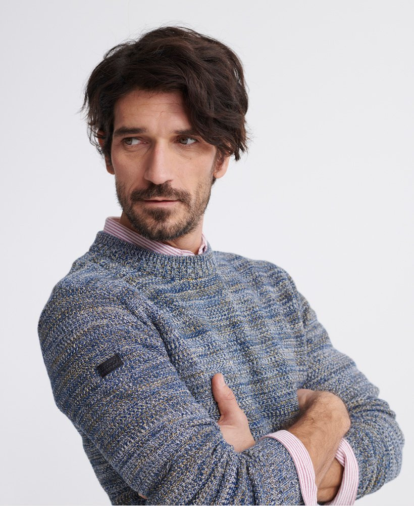 SWETER OKRĄGŁY DEKOLT print