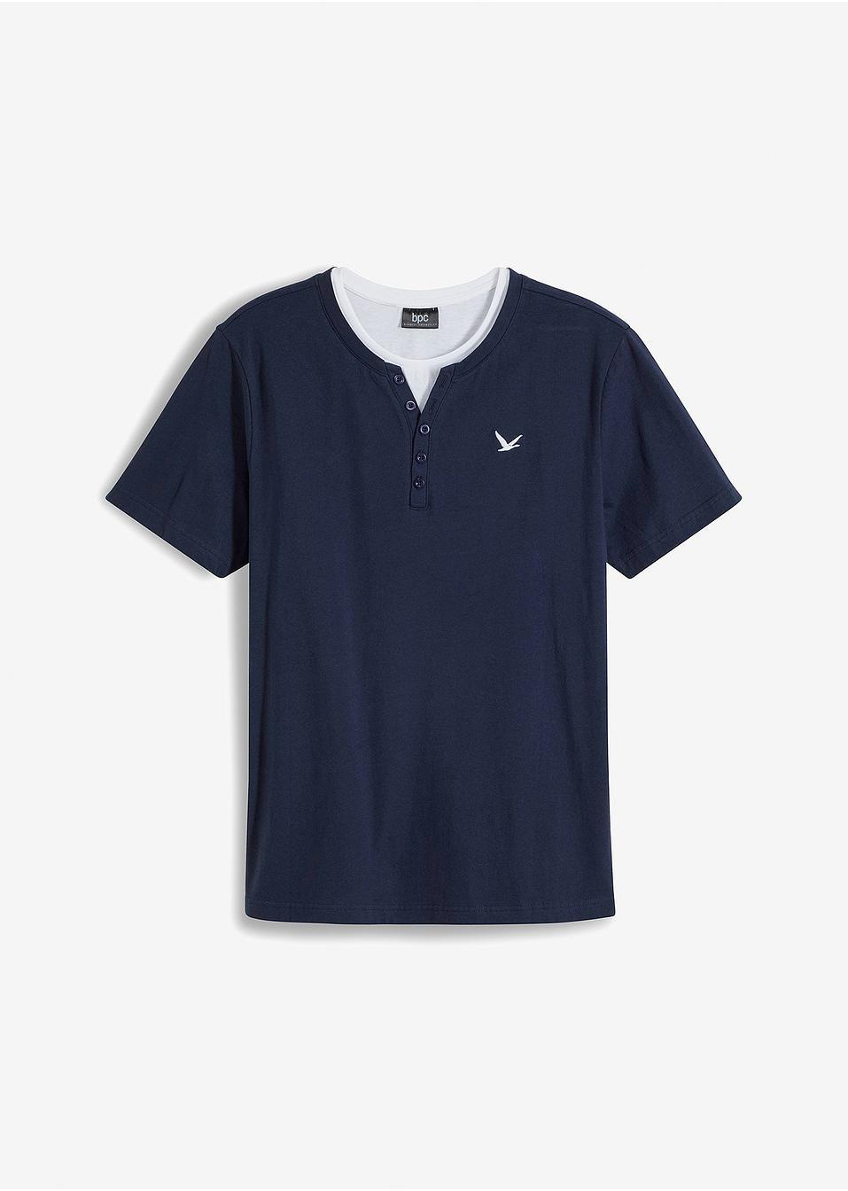 BAWEŁNIANY T-SHIRT MĘSKI