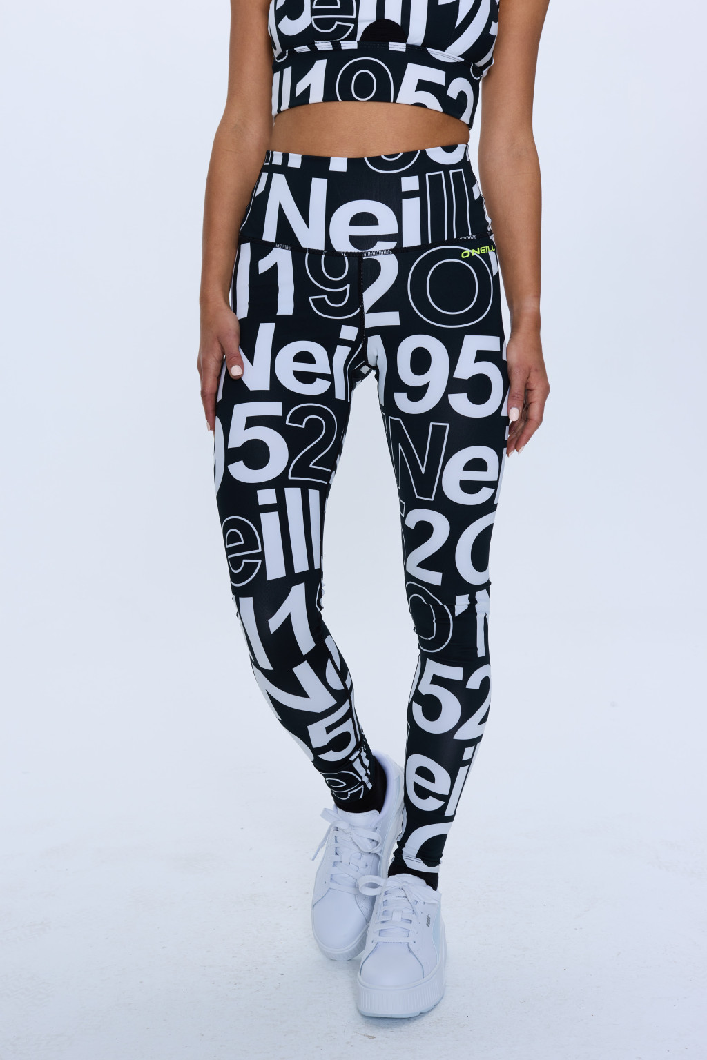 KLASYCZNE LEGGINSY wzór napisy 1550035-31013