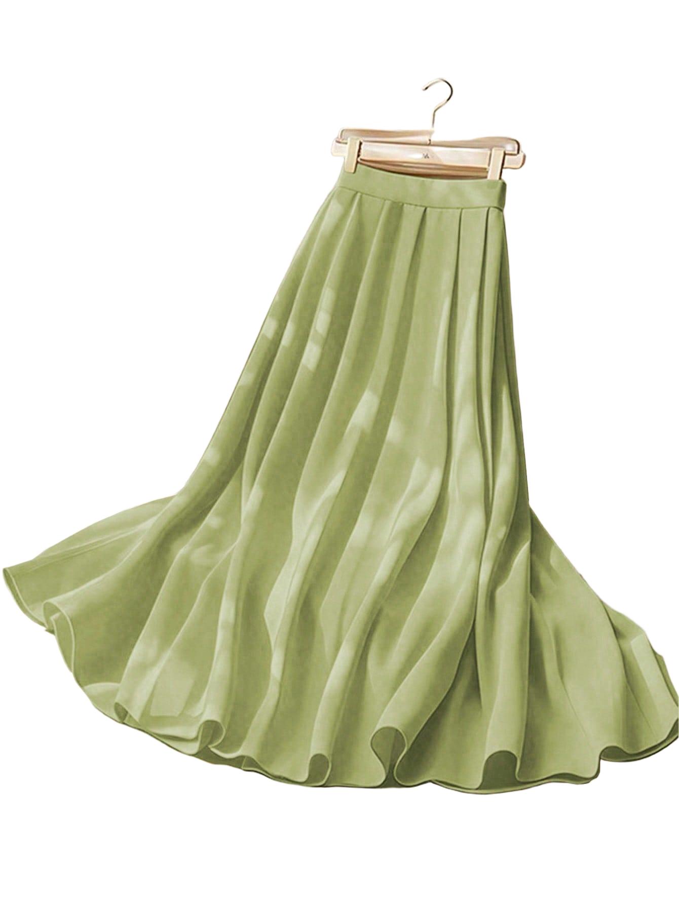 SPÓDNICA MAXI ROZKLOSZOWANA