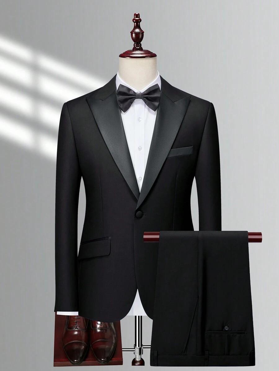 CZARNE ELEGANCKIE SPODNIE