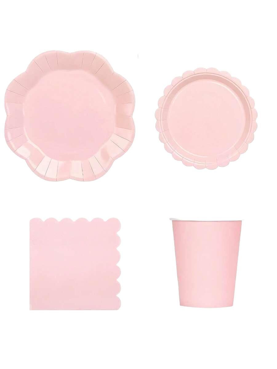 jednorazowe talerze serwetki kubki 80-pack