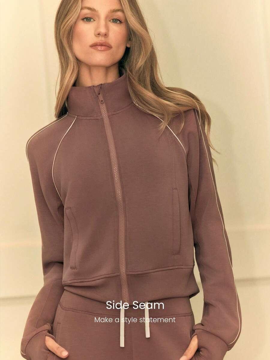 bluza zamek kieszenie