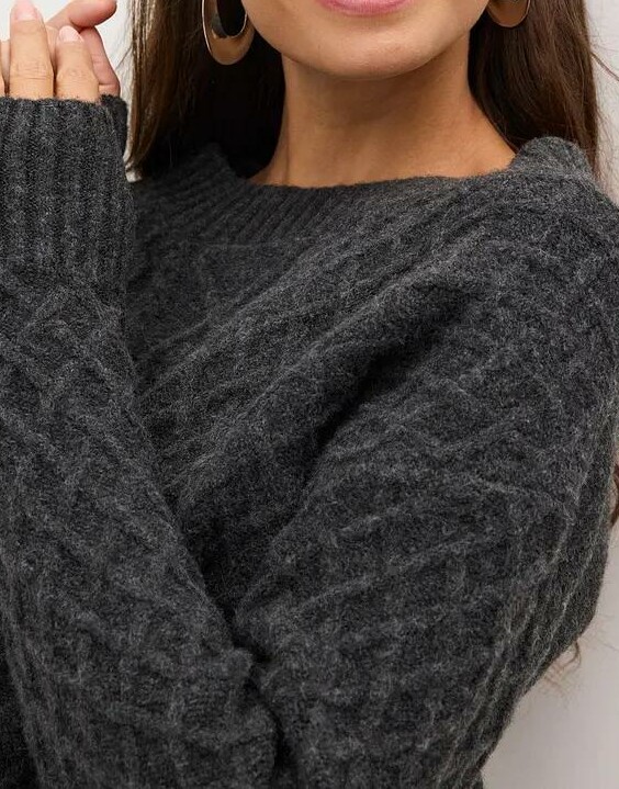 SWETER SZARY DAMSKI