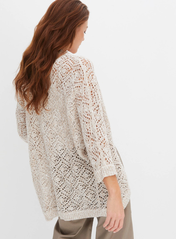 SWETER BEZ ZAPIECIA