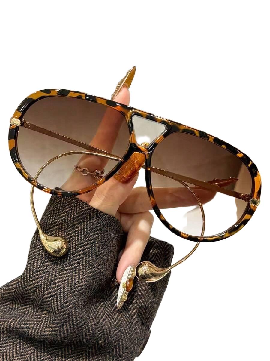okulary przeciwsłoneczne animal print