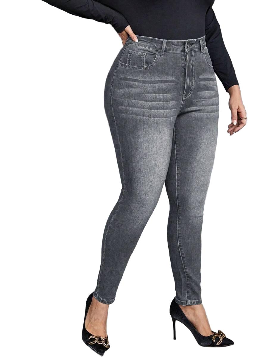 SPODNIE JEANSOWE RURKI
