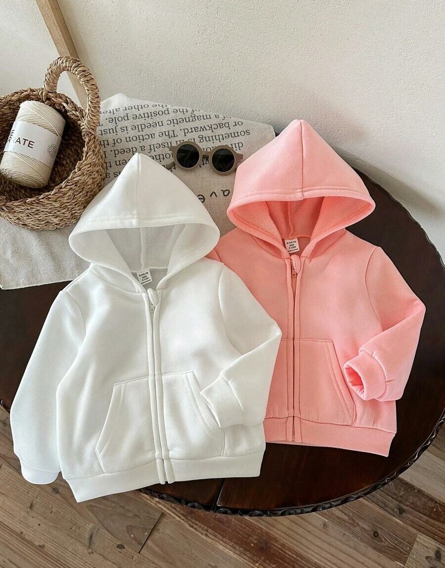 bluza zapinana z kapturem 2-pack