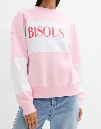 BLUZA OVERSIZE Z NADRUKIEM