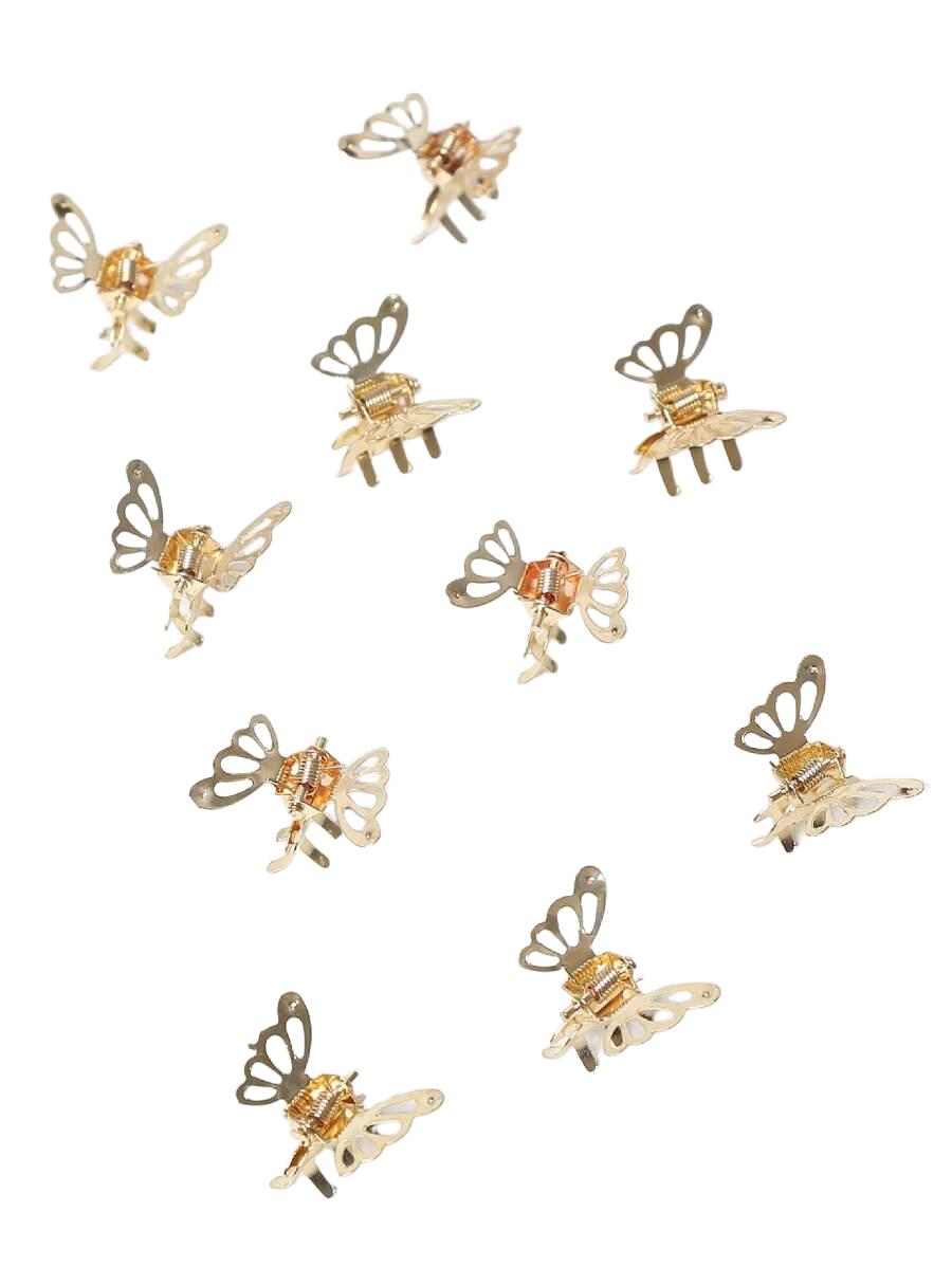 spinka do włosów motyl 10 sztuk 
