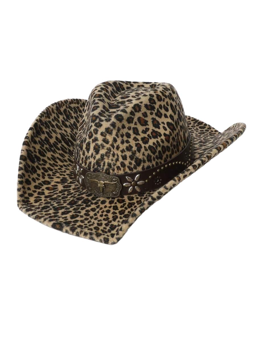 KAPELUSZ ANIMAL PRINT 