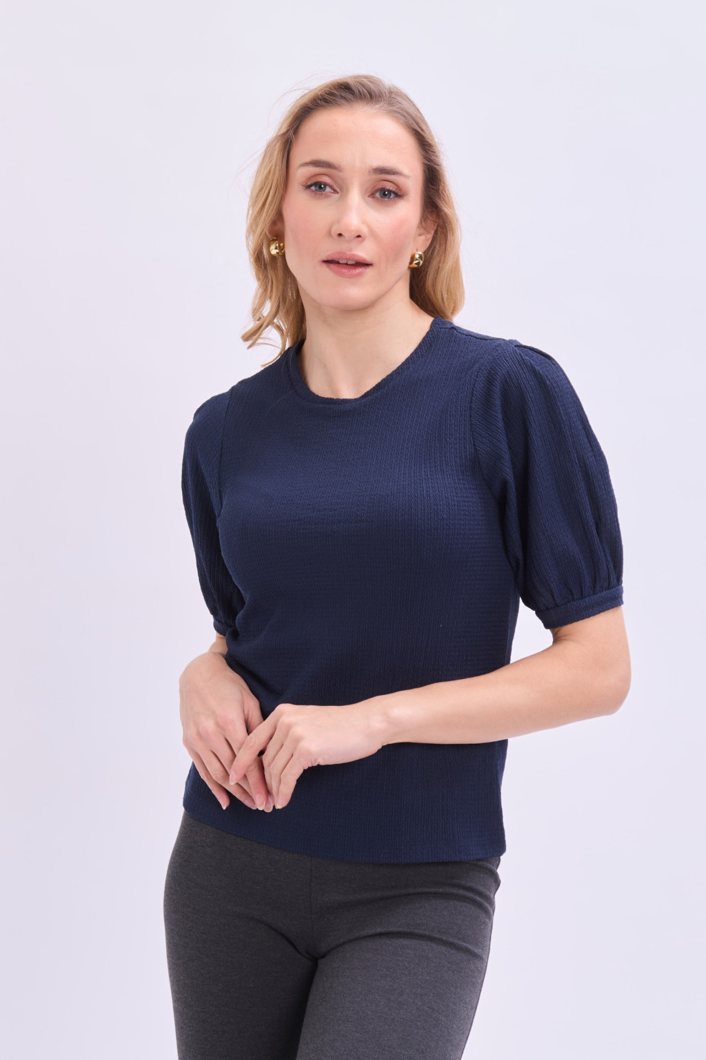 top bufiaste rękawy T43-7840K-J8
