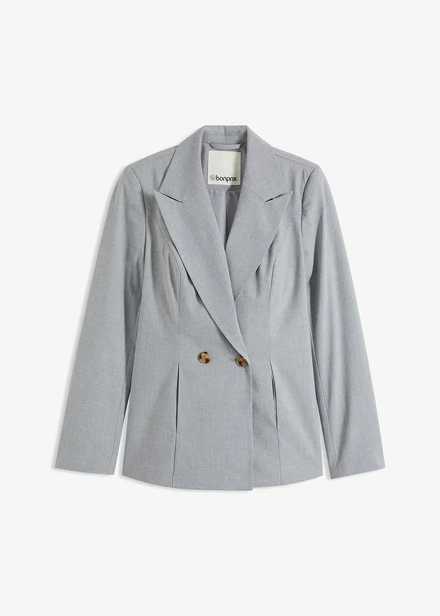 ELEGANCKI ŻAKIET DAMSKI DŁUGI RĘKAW