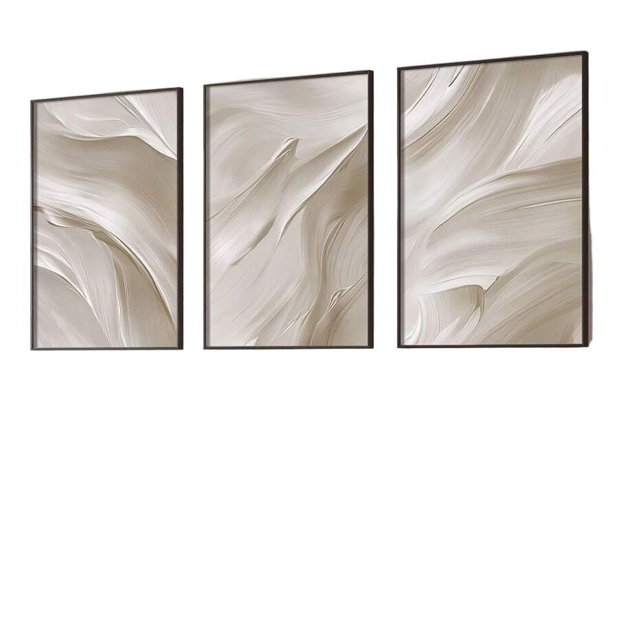 beżowy plakat 3-pack