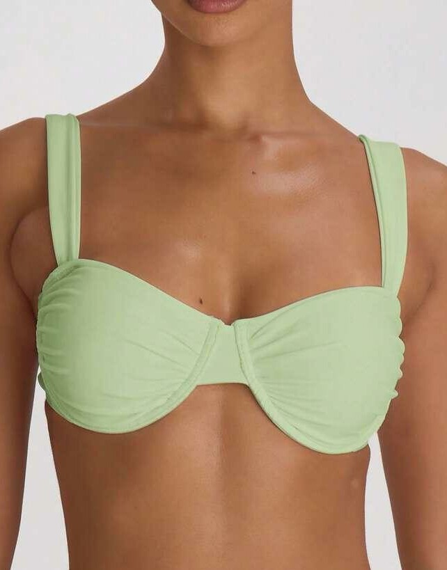miętowe bikini góra